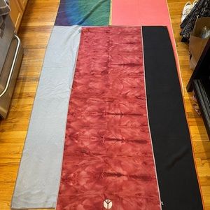 Manduka Yogitoes no-slip yoga towel